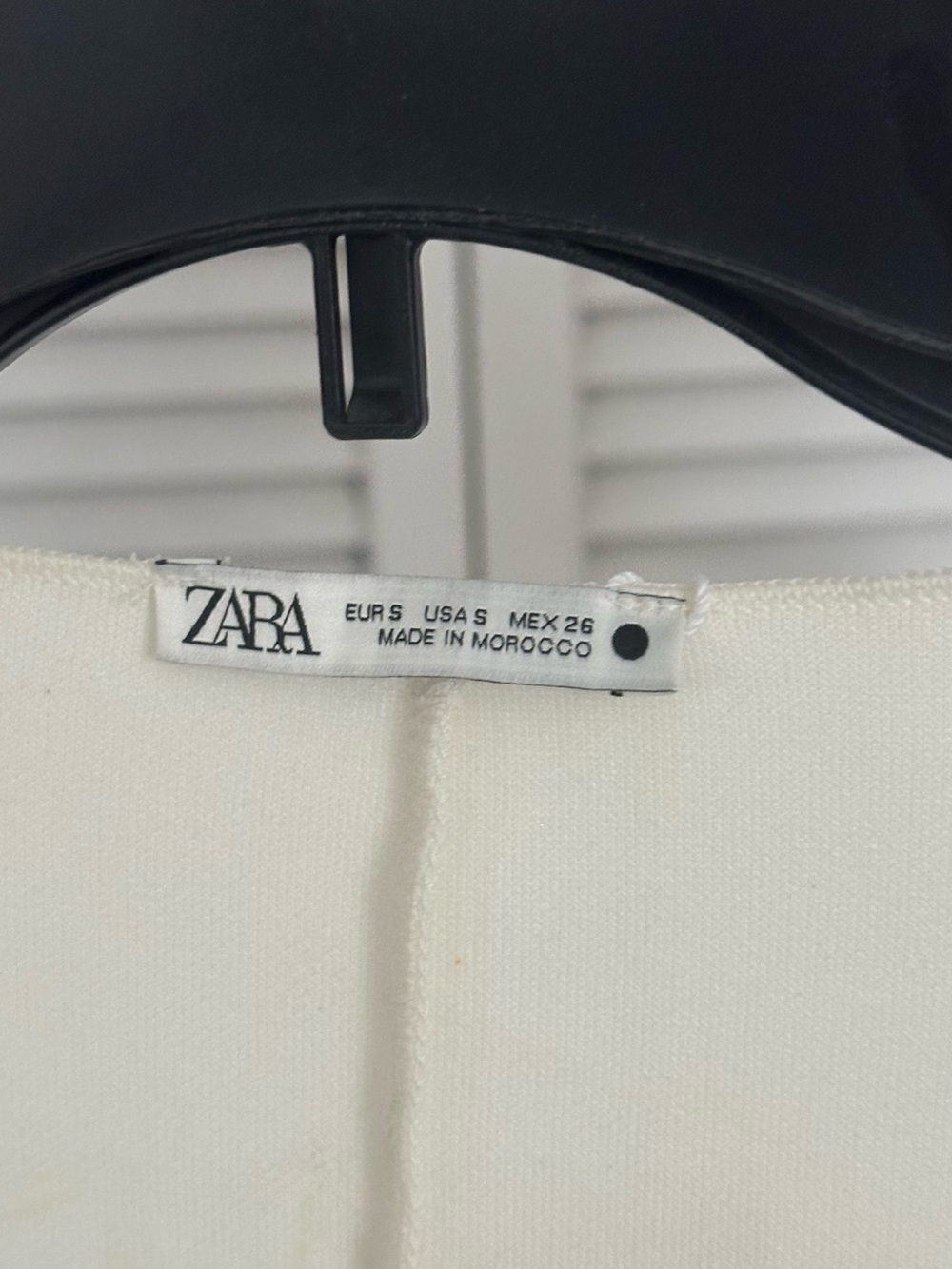Zara White Midi Scoop Neck Tank Dress - Picture 2 of 3